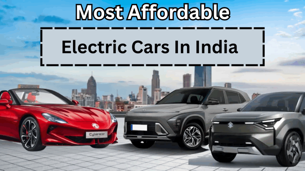Most Affordable Electric Cars in India (2025 Updated List)