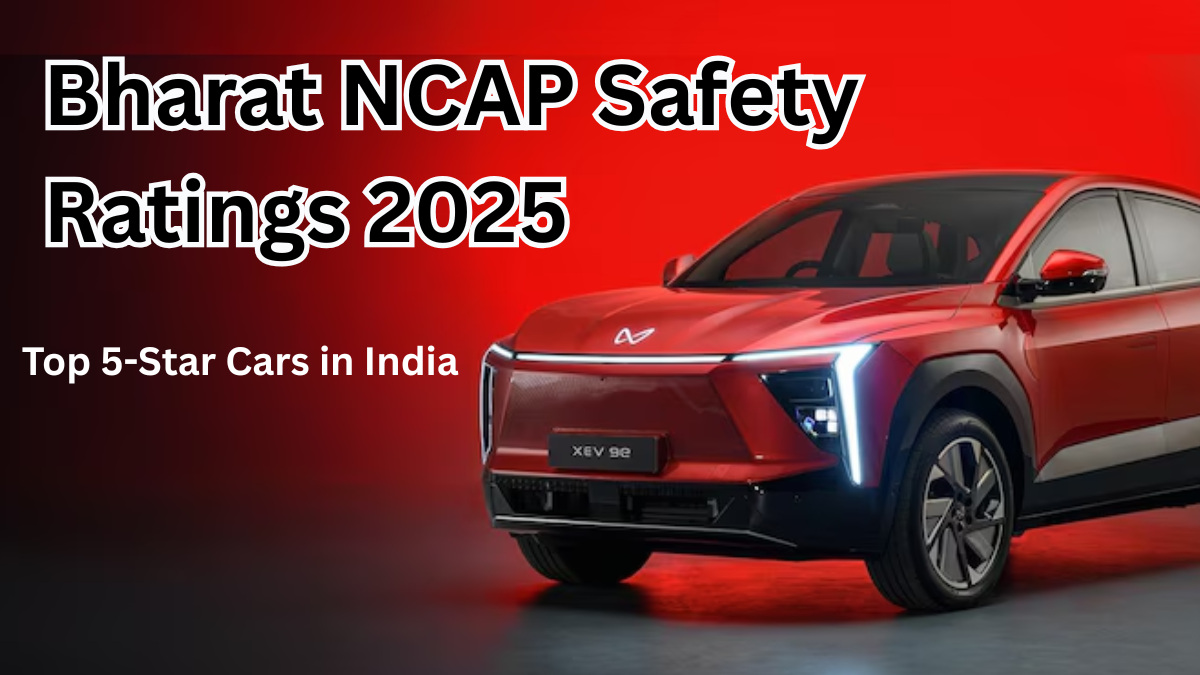Bharat NCAP Safety Ratings 2025 – Top 5-Star Cars in India
