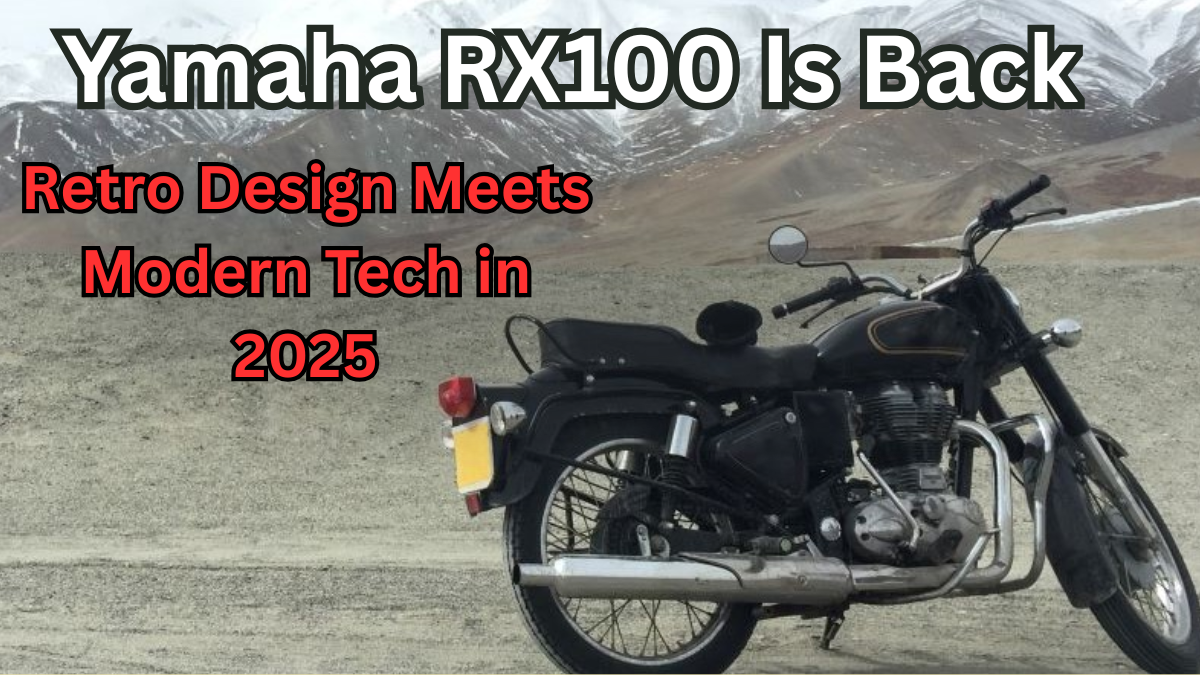 Yamaha RX100 Is Back – Retro Design Meets Modern Tech in 2025