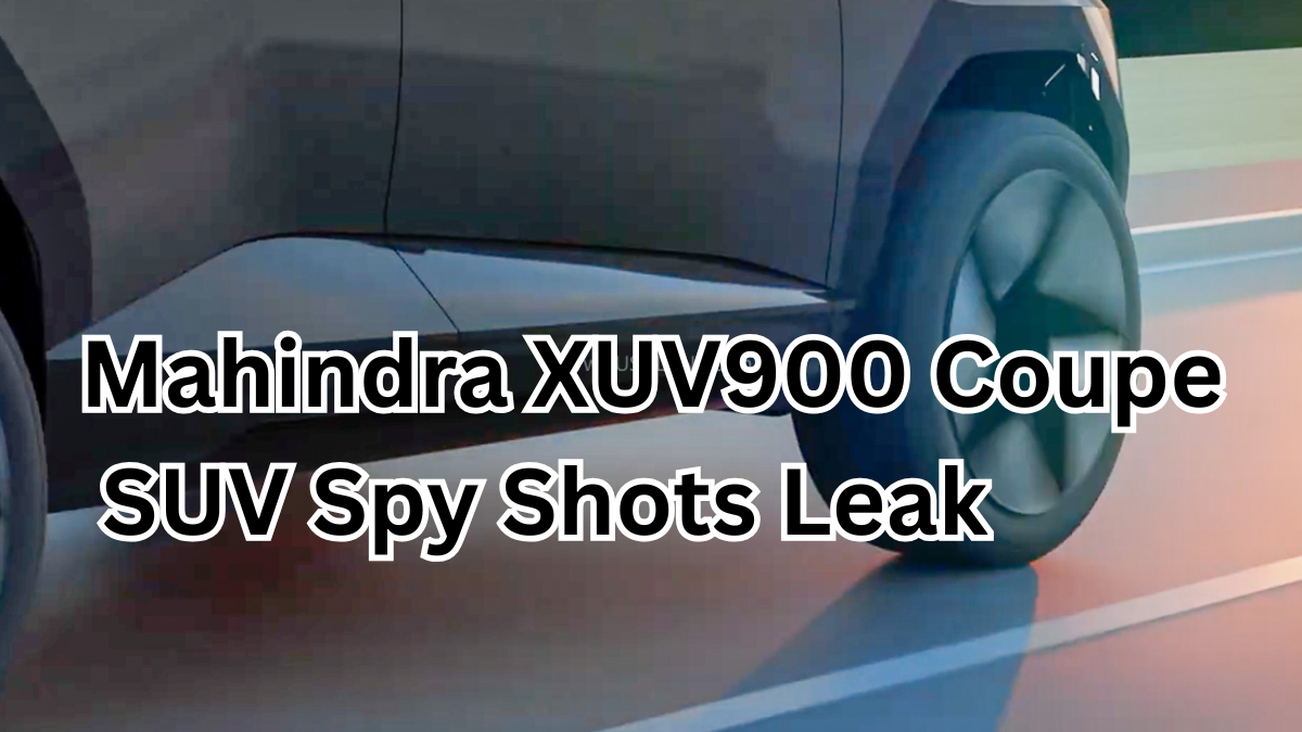 Mahindra XUV900 Coupe SUV Spy Shots Leak Ahead of Official Reveal