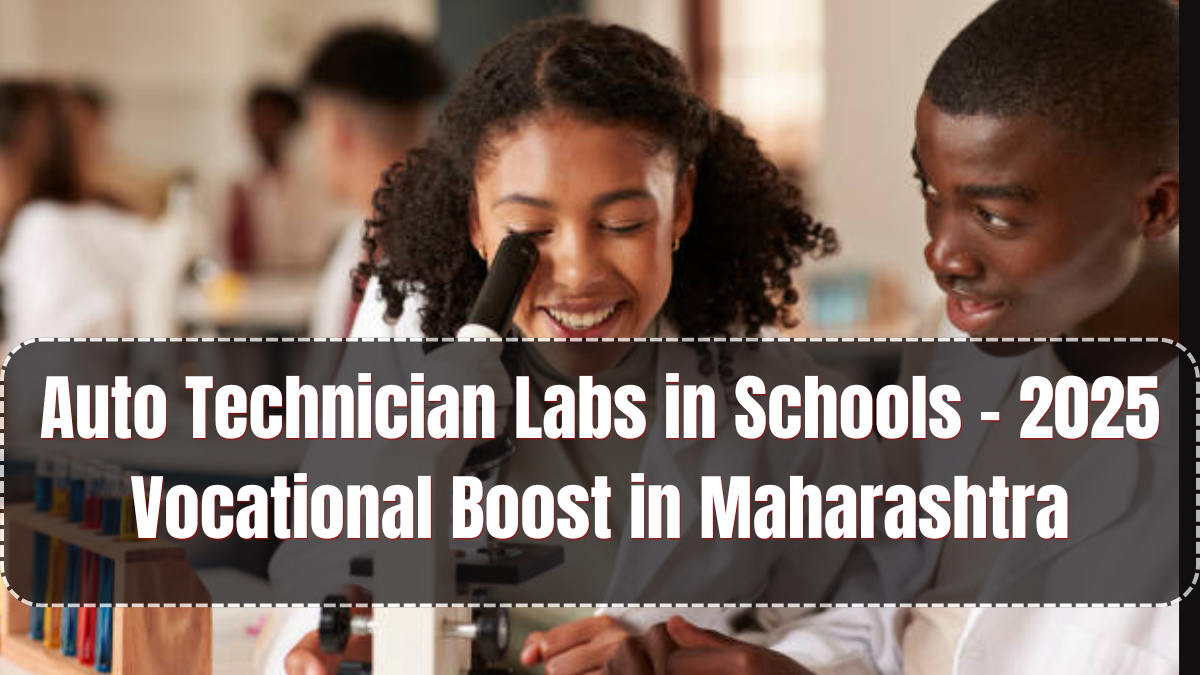 Auto Technician Labs in Schools – 2025 Vocational Boost in Maharashtra