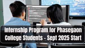 Internship Program for Phasegaon College Students – Sept 2025 Start