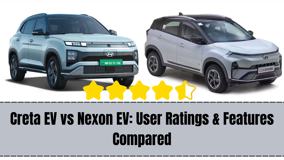 Creta EV vs Nexon EV: User Ratings & Features Compared