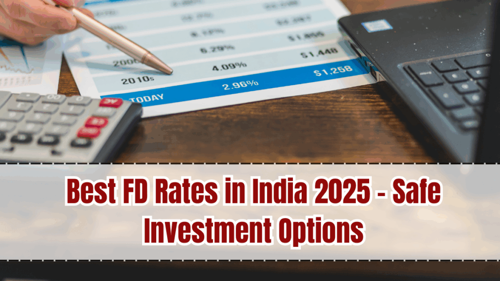 Best FD Rates in India 2025 – Safe Investment Options